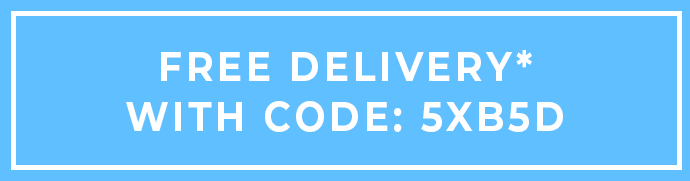 FREE DELIVERY WITH CODE: 5XB5D