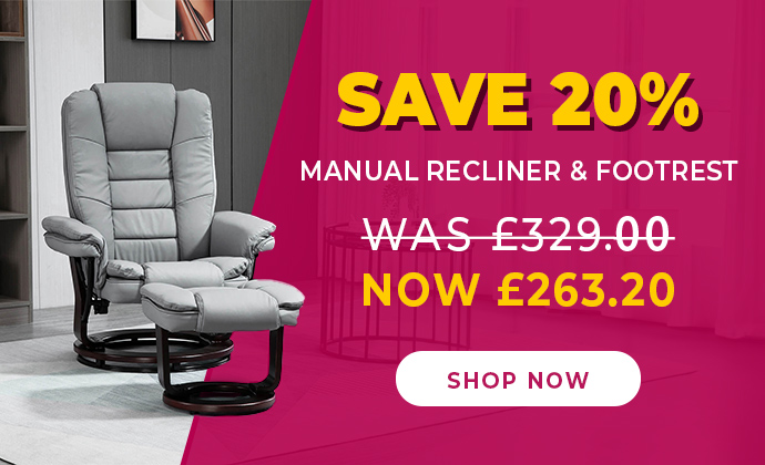 Your chance to save 20% on stylish furniture – shop now!