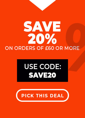 Save 20% with code: SAVE20