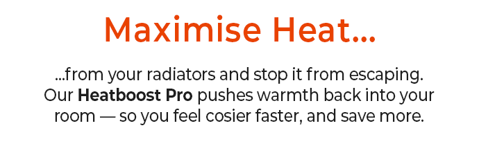 Heatboost Pro Radiator Fan – Energy-Saving Heat Circulator - Buy 2 & Save £10