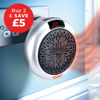 Mini Plug-In Heater - Buy 2 & Save £5