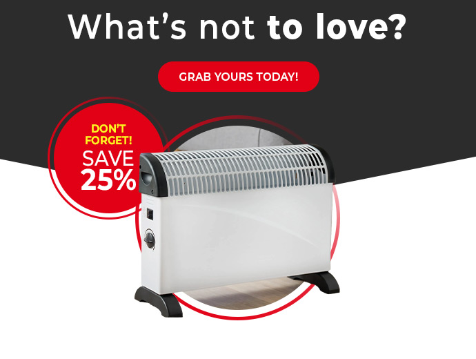 2kW Convector Heater
