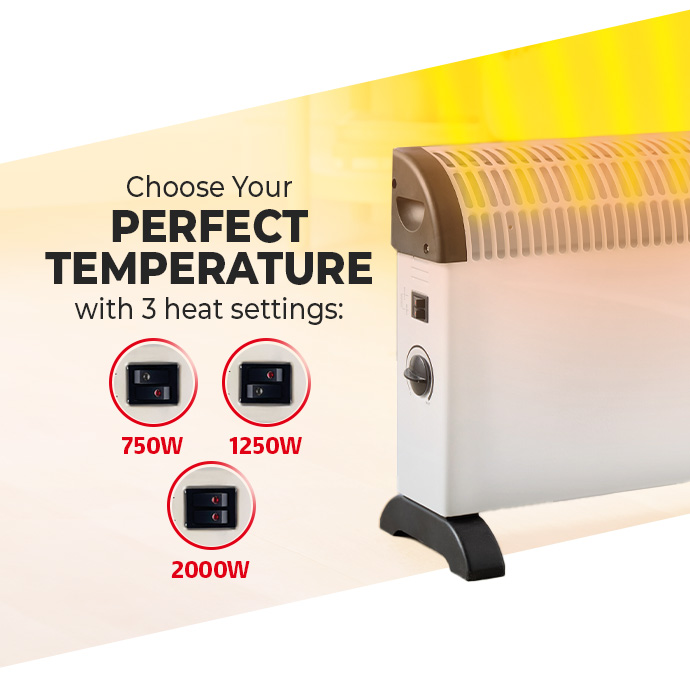 2kW Convector Heater