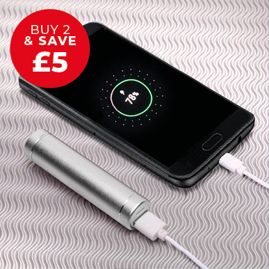 USB Lipstick Powerbank - Buy 2 & Save £5