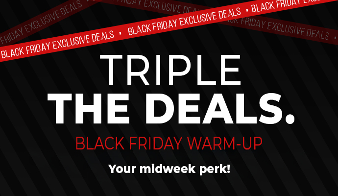 TRIPLE THE DEALS!