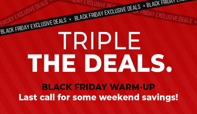 TRIPLE THE DEALS!