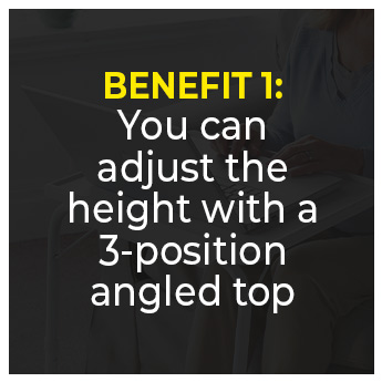 Fold Away Table White - Buy 1 Get 1 Free