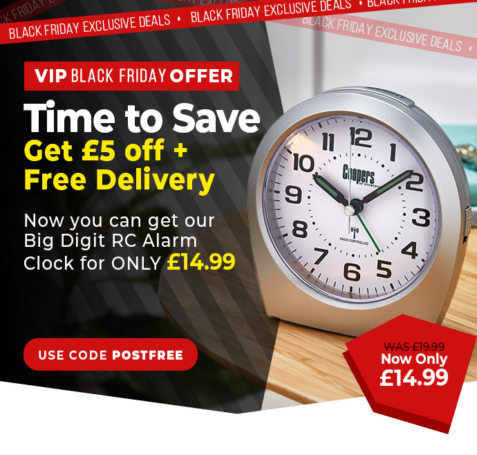 Big Digit RC Alarm Clock