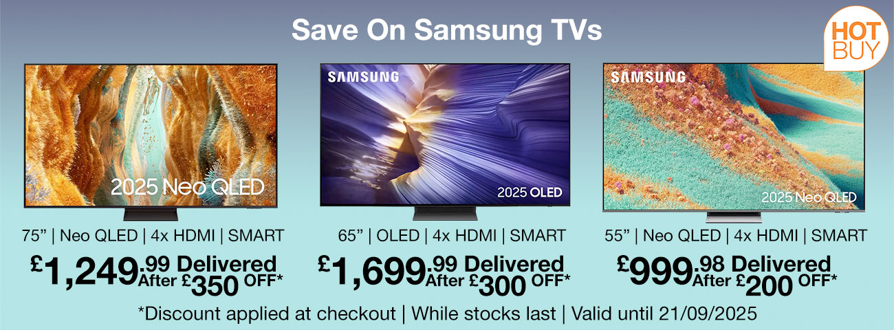 save on samsung tvs