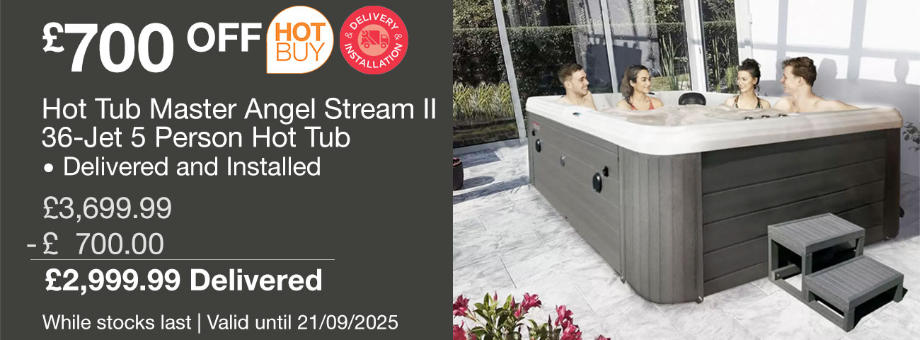hot tub master angel stream 5 person hot tub