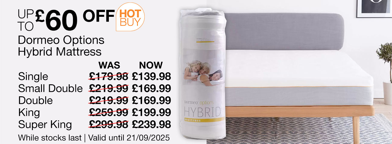 dormeo options hybrid mattress