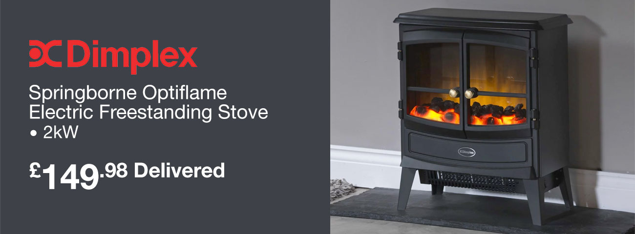 dimplex springborne optiflame electric stove