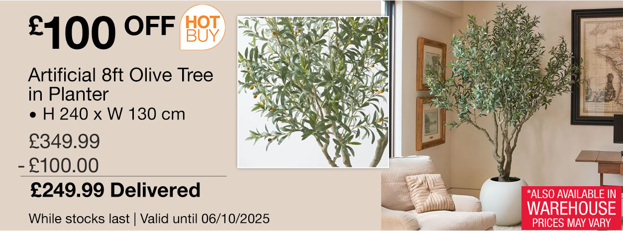 artificial 8ft olive tree