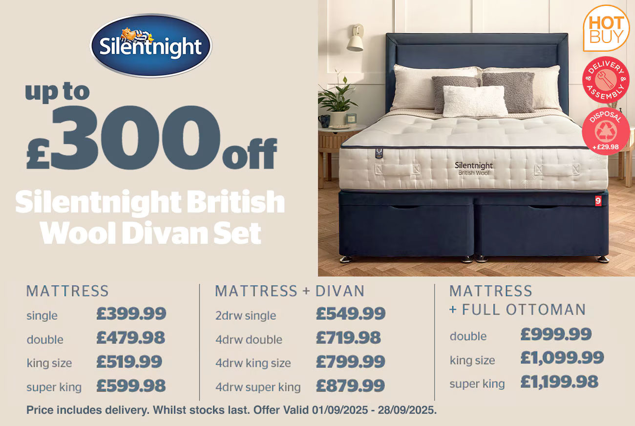 silentnight british wool 2400