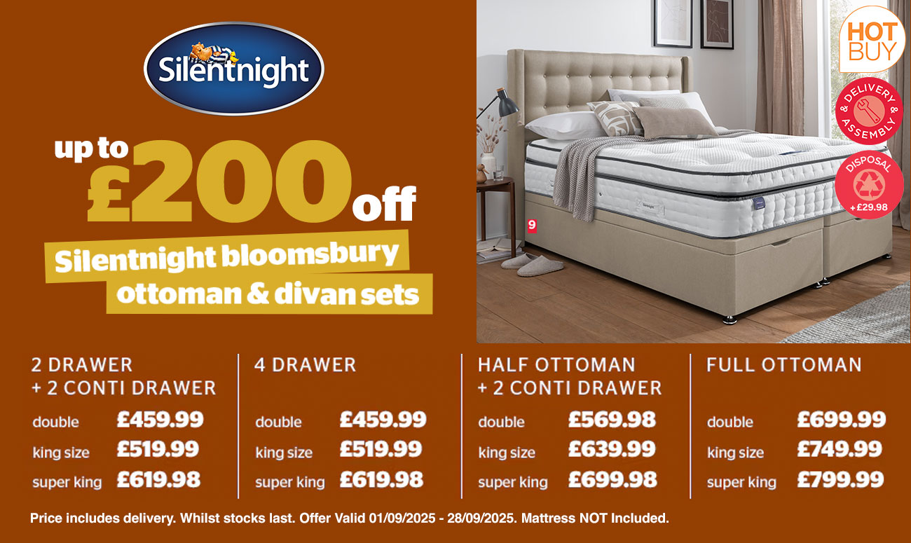 silentnight bloomsbury