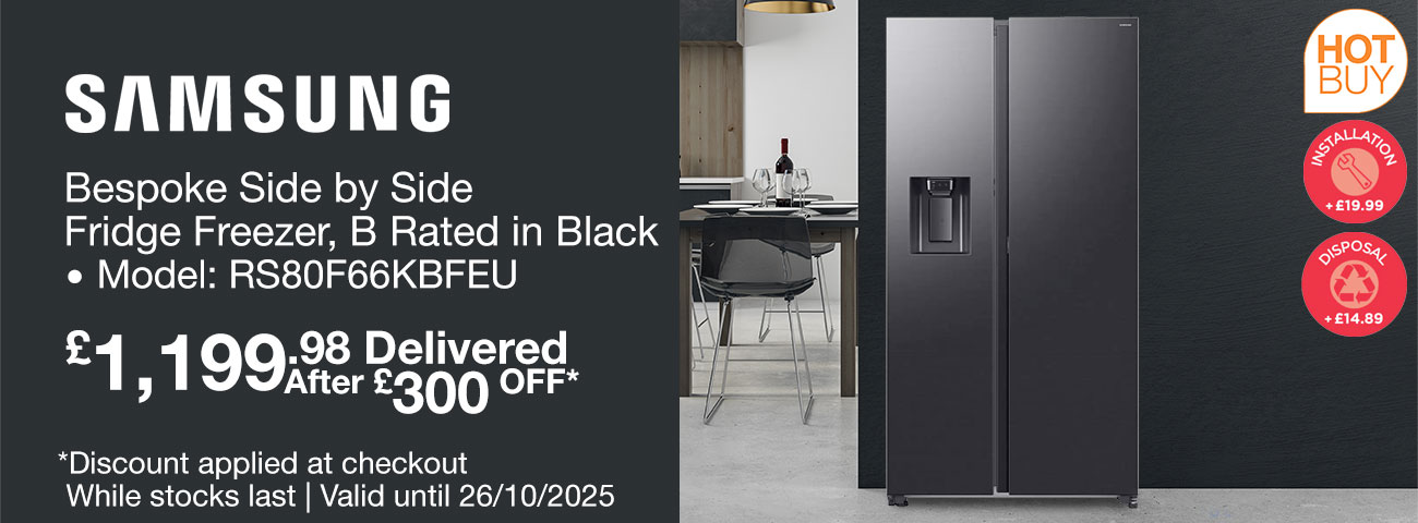 samsung bespoke side by side fridge freezer