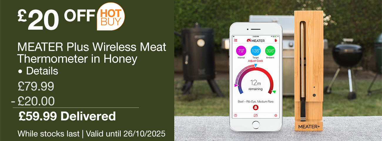 meater plus wireless meat thermometer