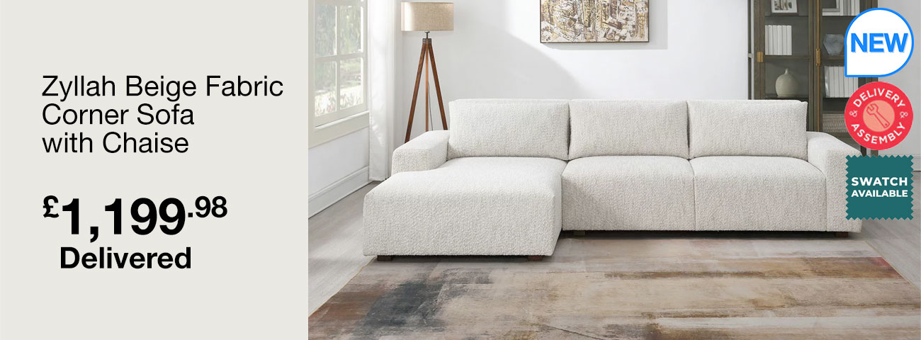zyllah corner sofa