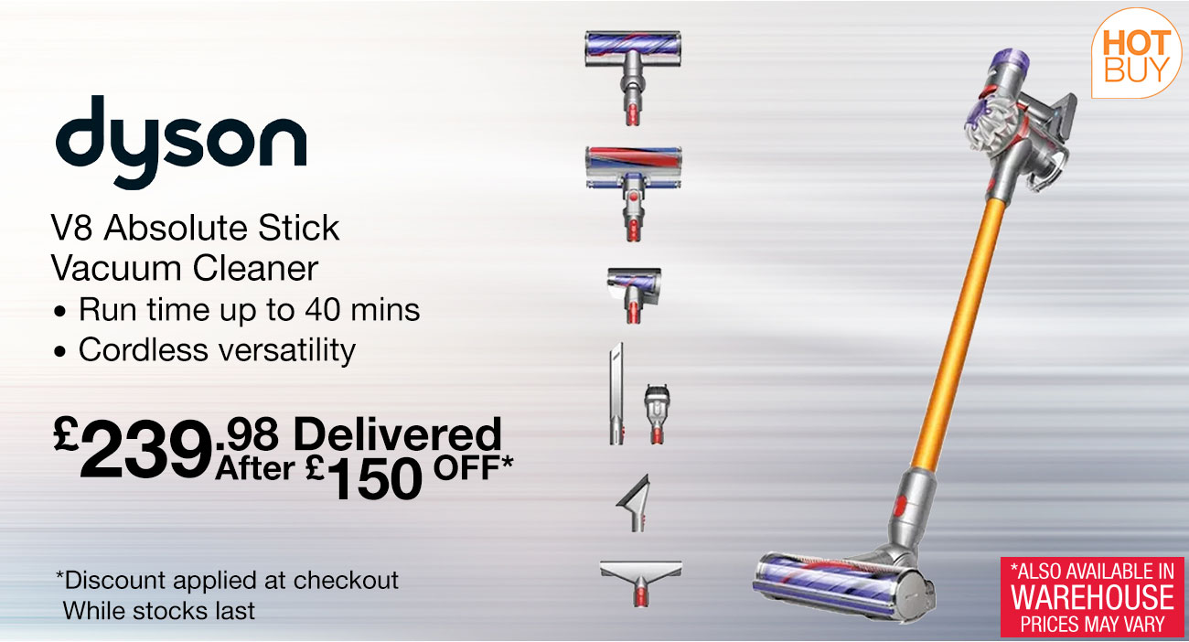 dyson v8 absolute stick vacuum