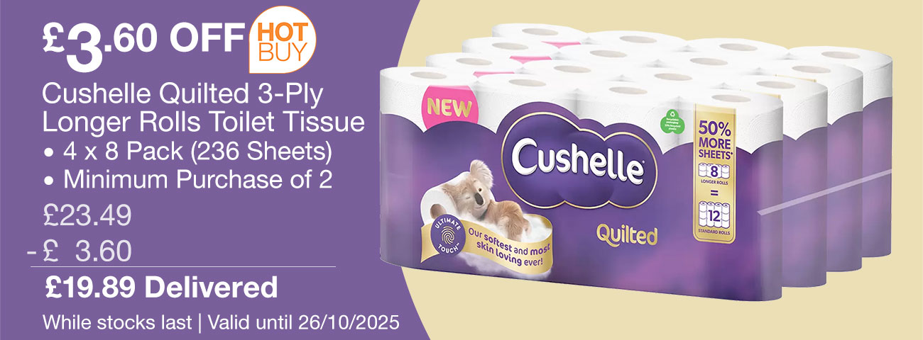 cushelle toilet tissue