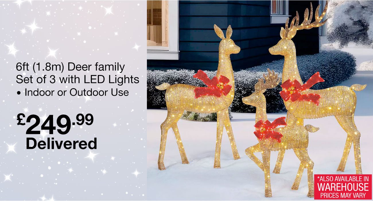 deer family set of 3