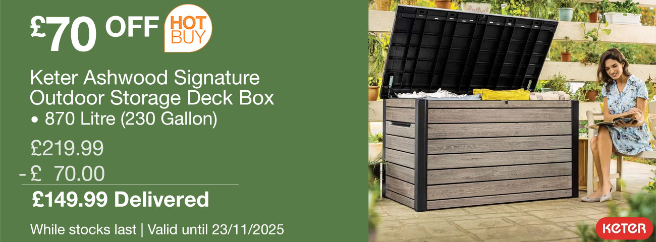 keter ashwood storage deck box