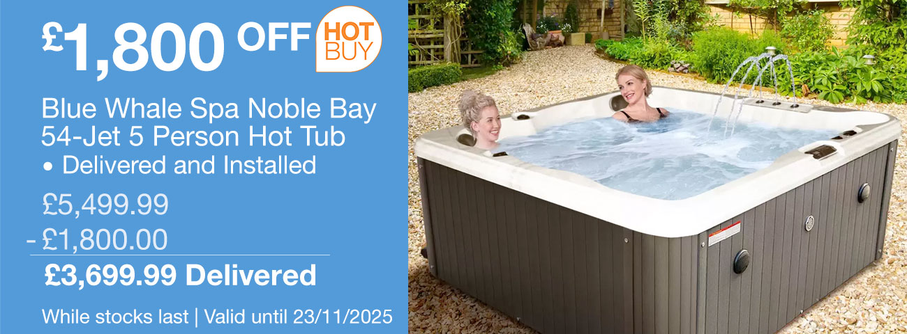blue whale spa noble bay hot tub