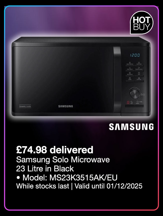 Samsung Solo Microwave