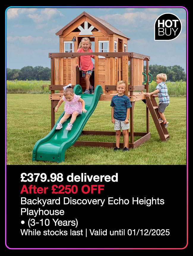 Backyard Discovery Echo Heights Playhouse