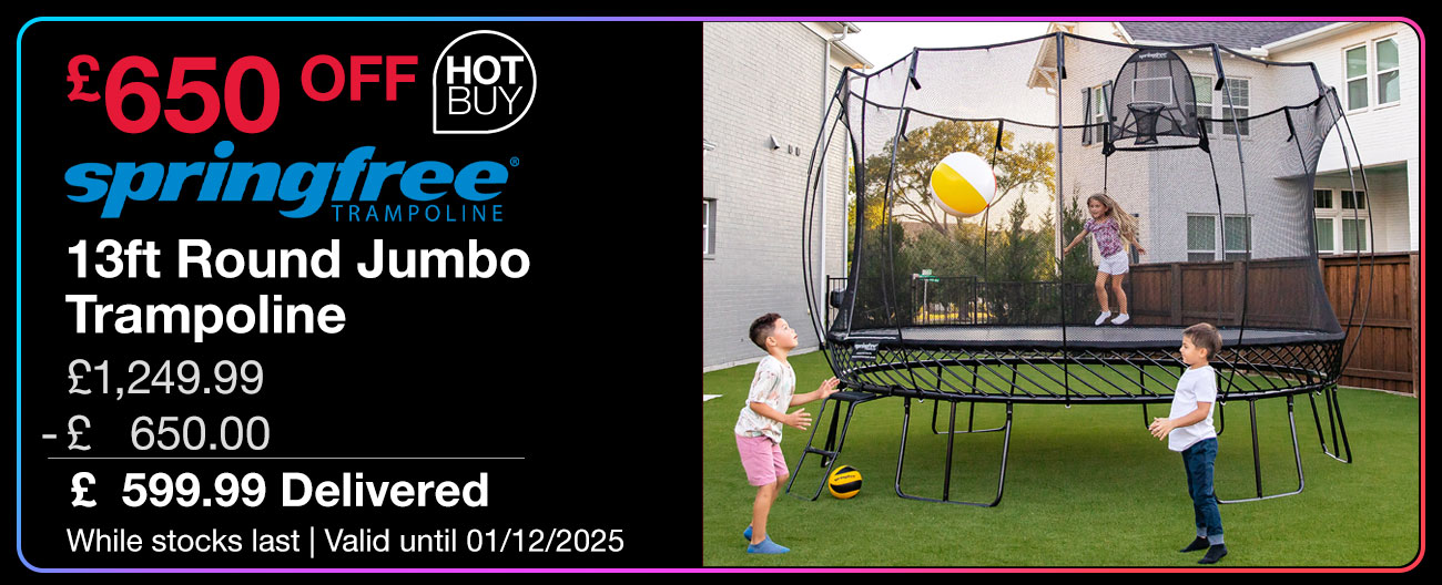 Springfree 13ft Round Jumbo Trampoline
