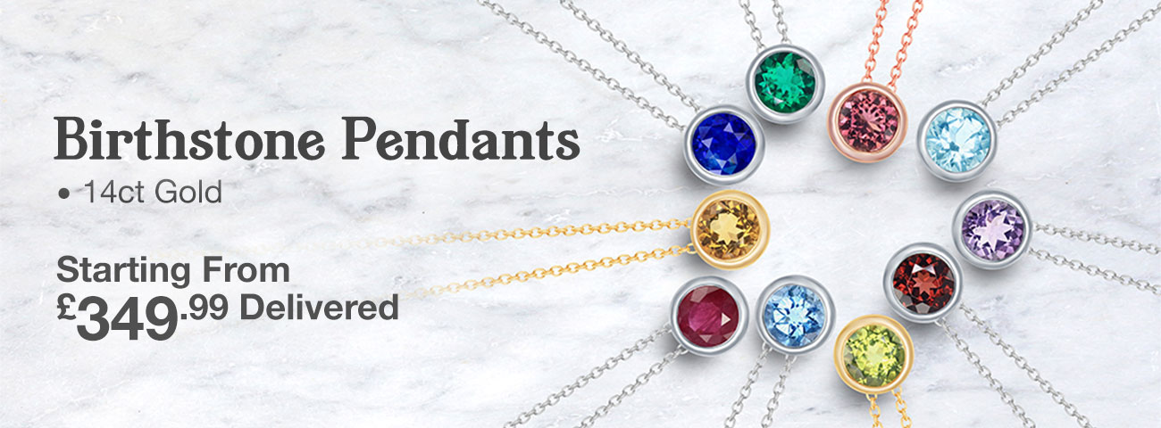 Birthstone Pendants