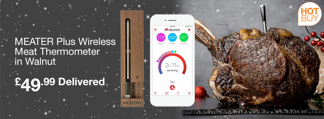 meater plus wireless meat thermometer