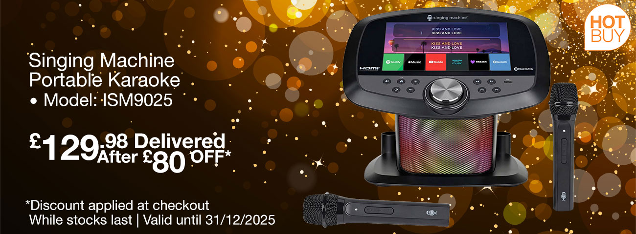 singing karaoke machine