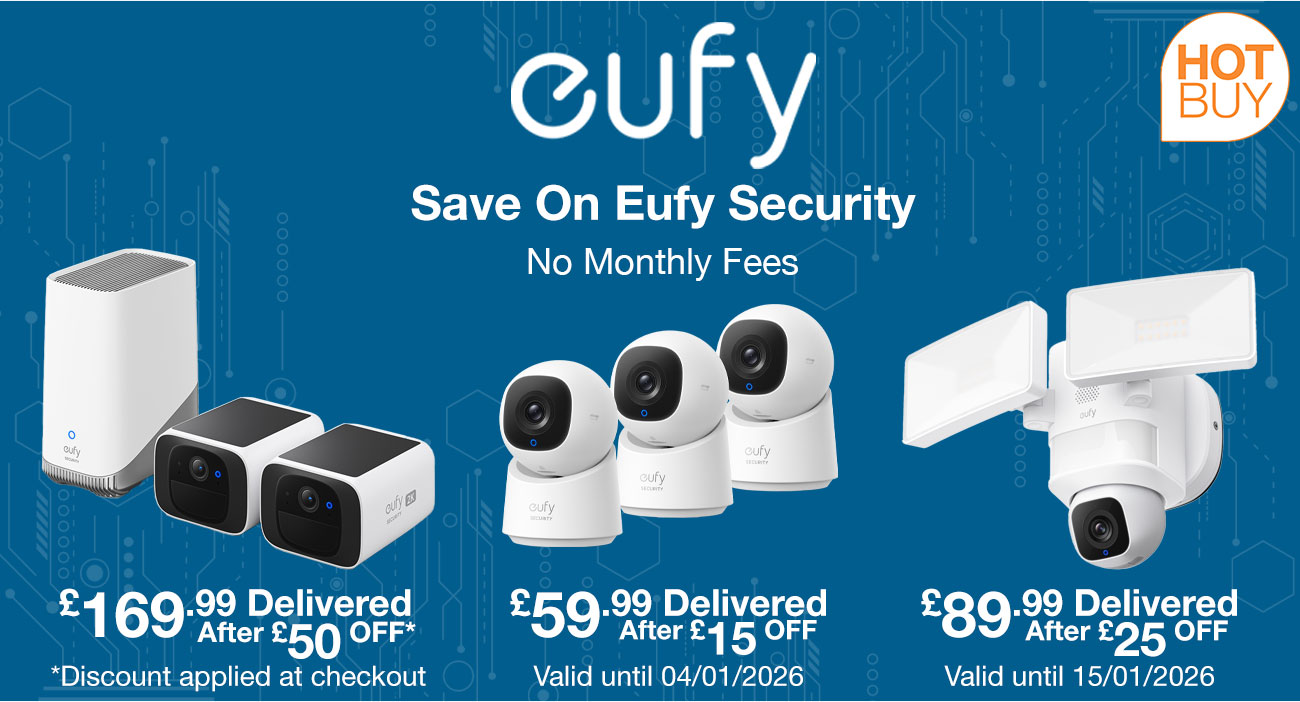 Save on Eufy Security