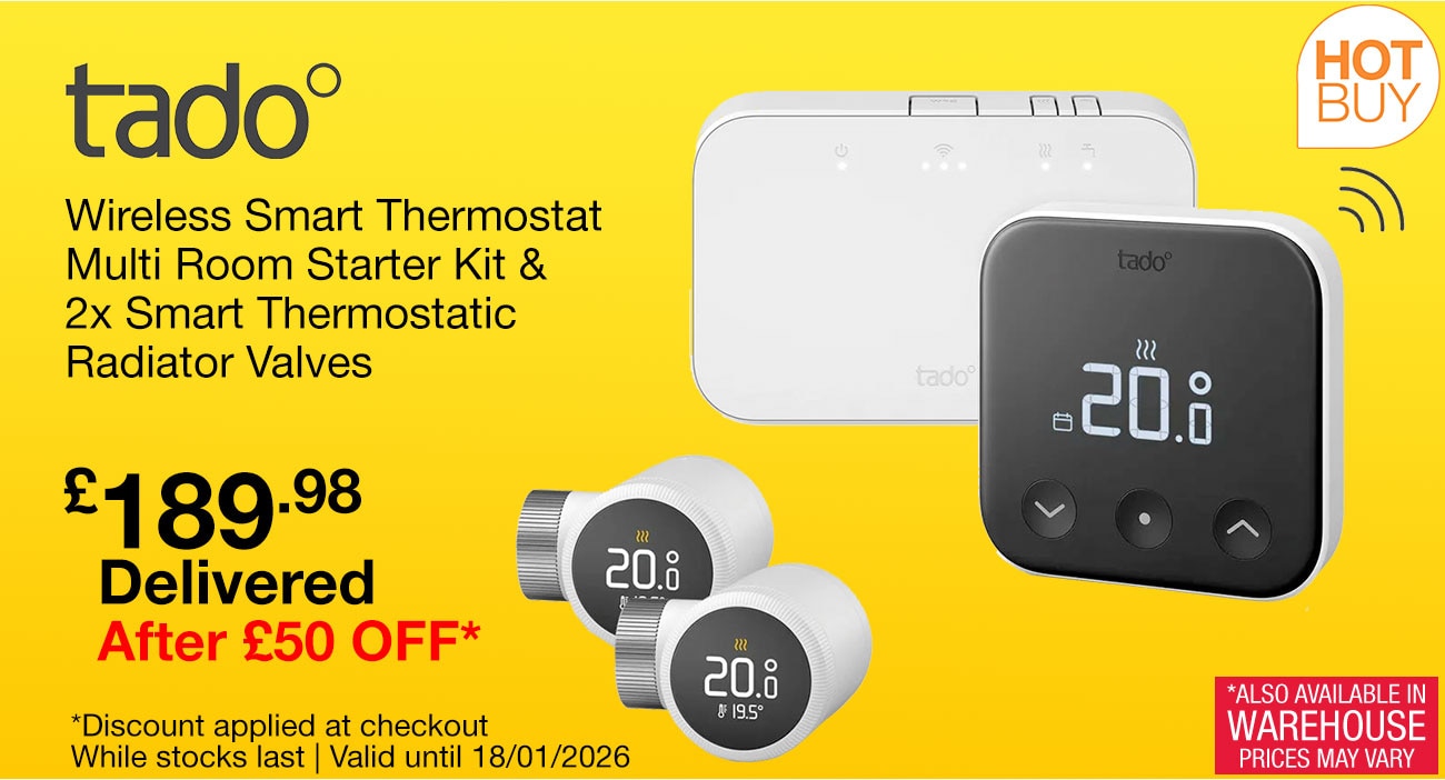 tado wireless smart thermostat