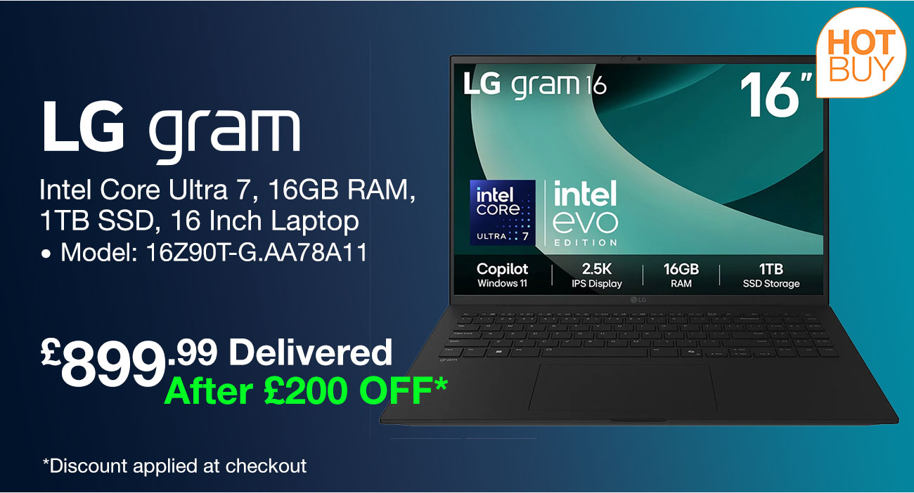 LG Gram 16 Inch Laptop