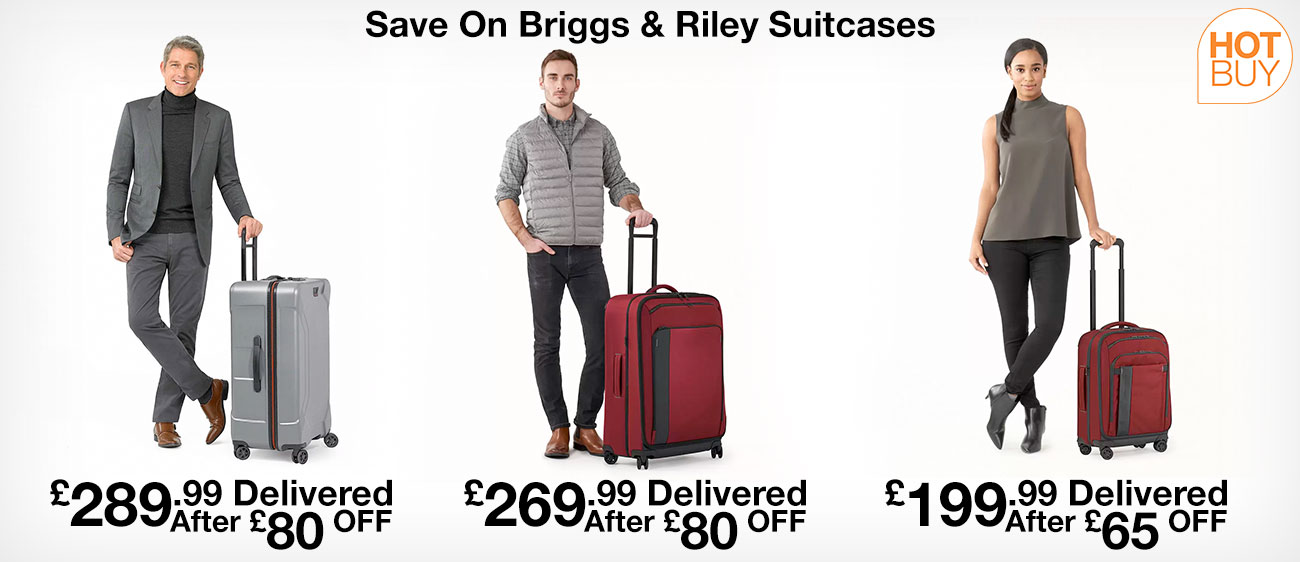 briggs suitcases