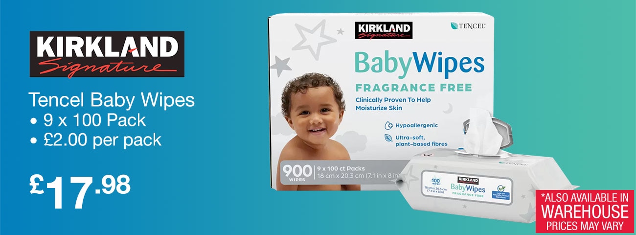 kirkland signature tencel baby wipes