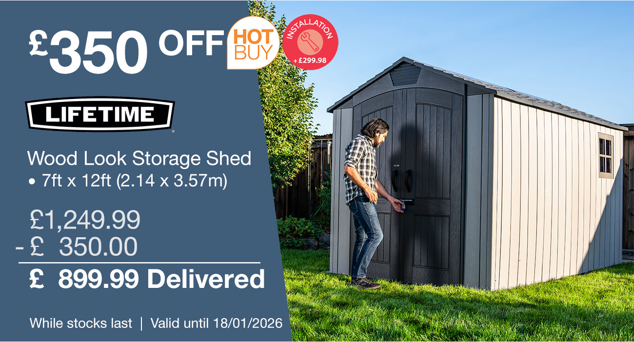 lifetime storage shed