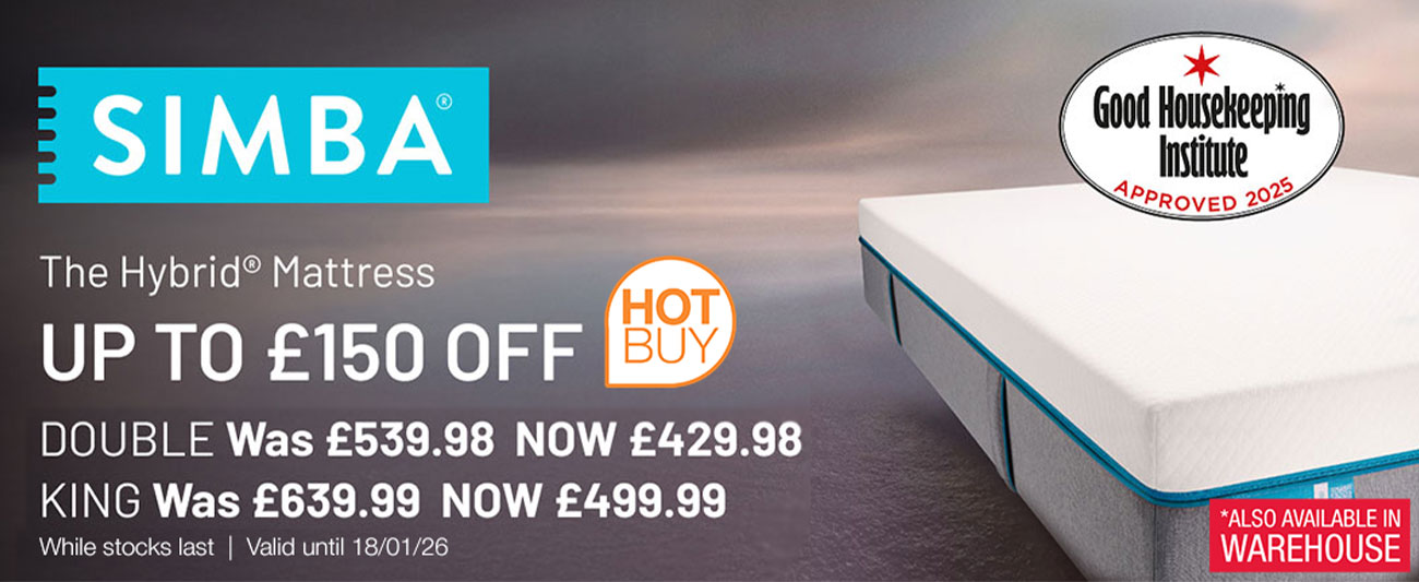 Simba hybrid mattress