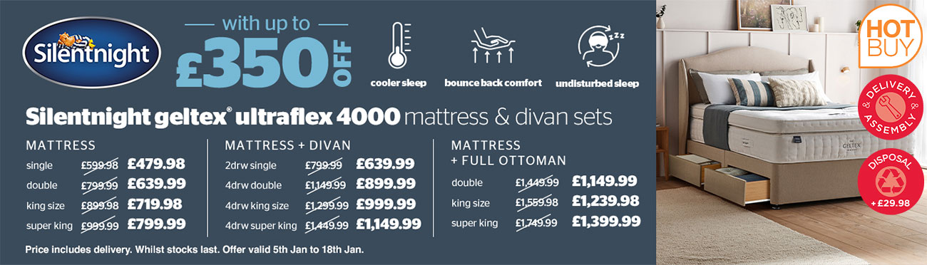 silentnight geltex 4000