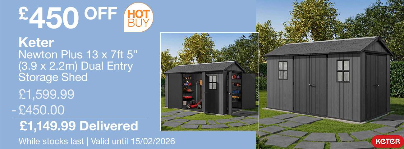 keter newton plus shed