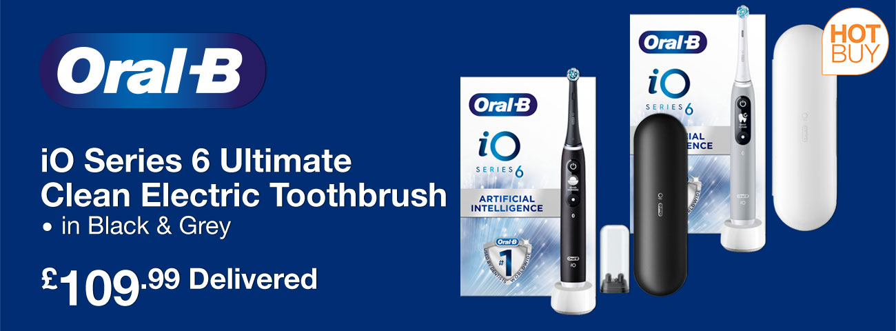 Oral-B iO Series 6 Ultimate Clean Electric Toothbrush