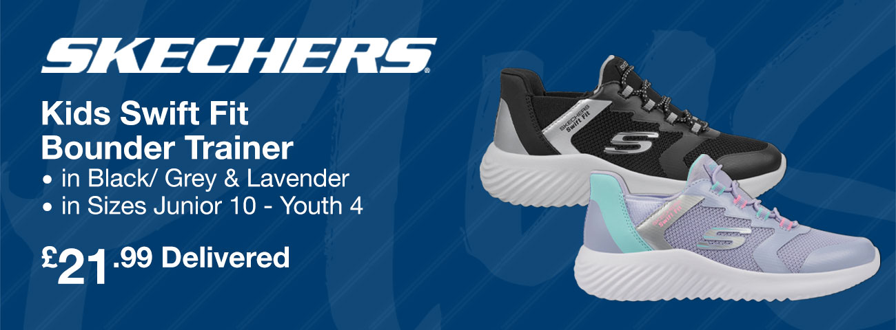 Skechers Kids Swift Fit Bounder Trainer