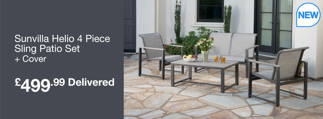 sunvilla helio patio set