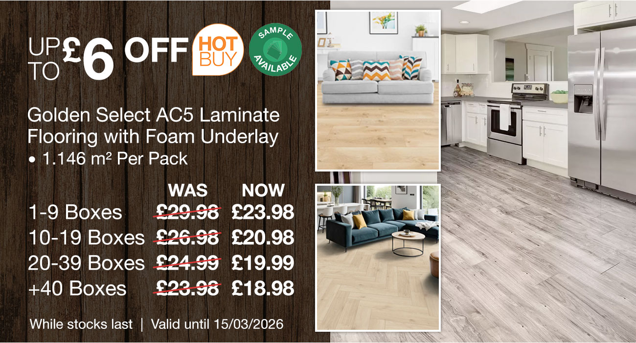 Golden Select Laminate Flooring Flooring & Tiles