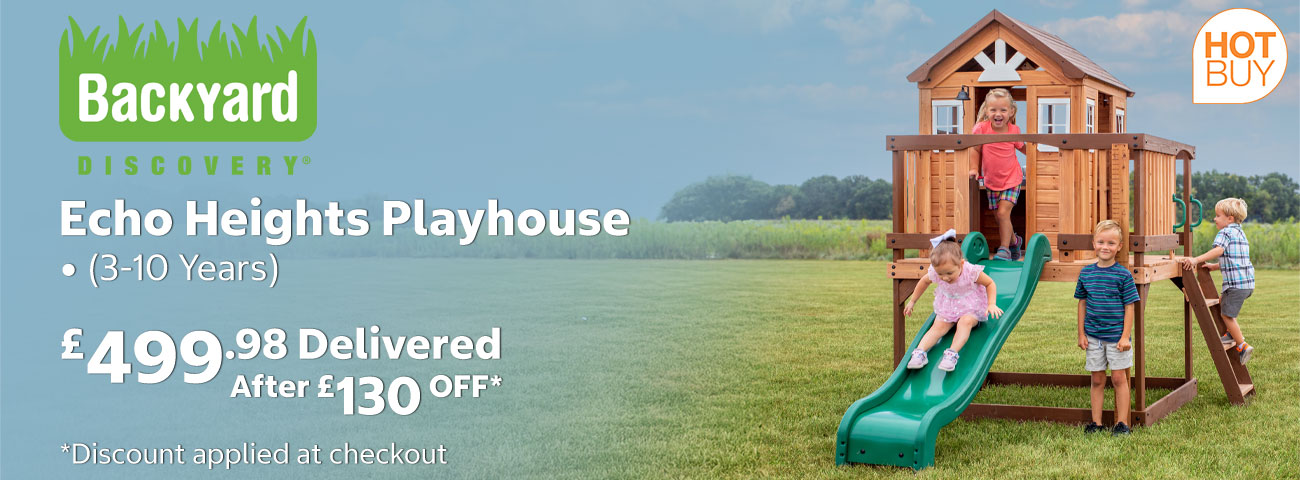 Backyard Discovery Echo Heights Playhouse