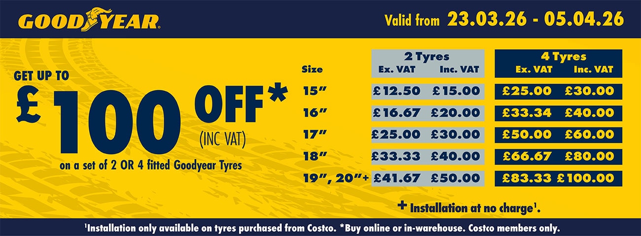 Goodyear Tyre Promotions