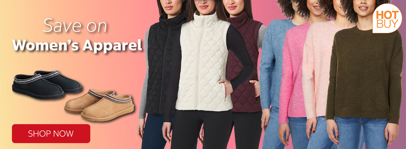 Save on Women's Apparel