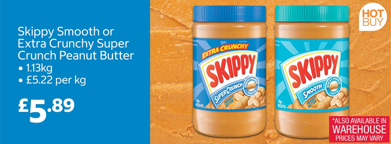 skippy peanut butter
